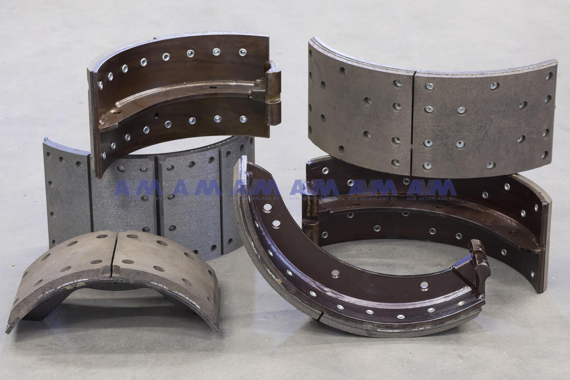 Brake shoe with lining Exchange 500x180 mm 11441842834 PPM