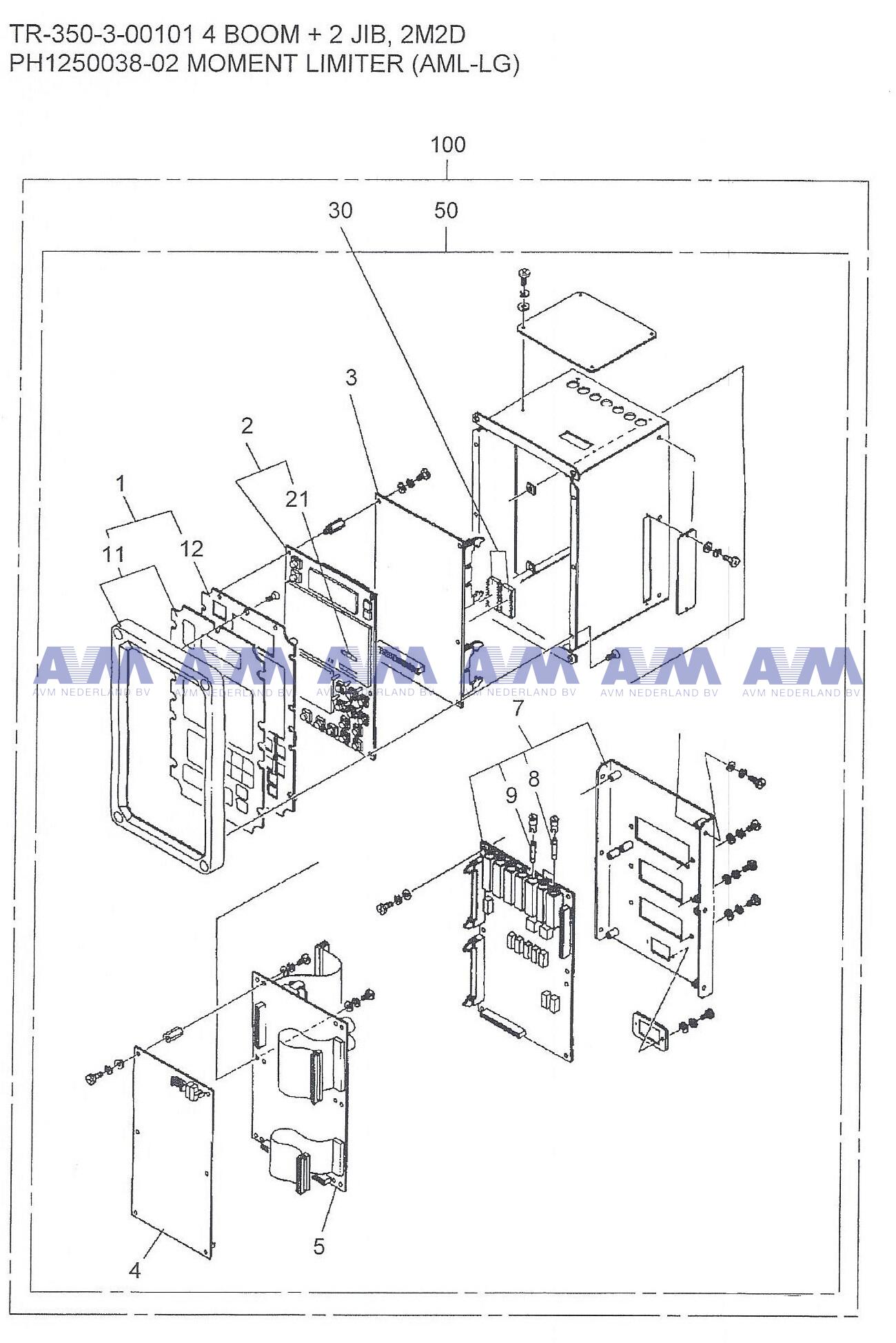 Display TR-350XL-3 Tadano