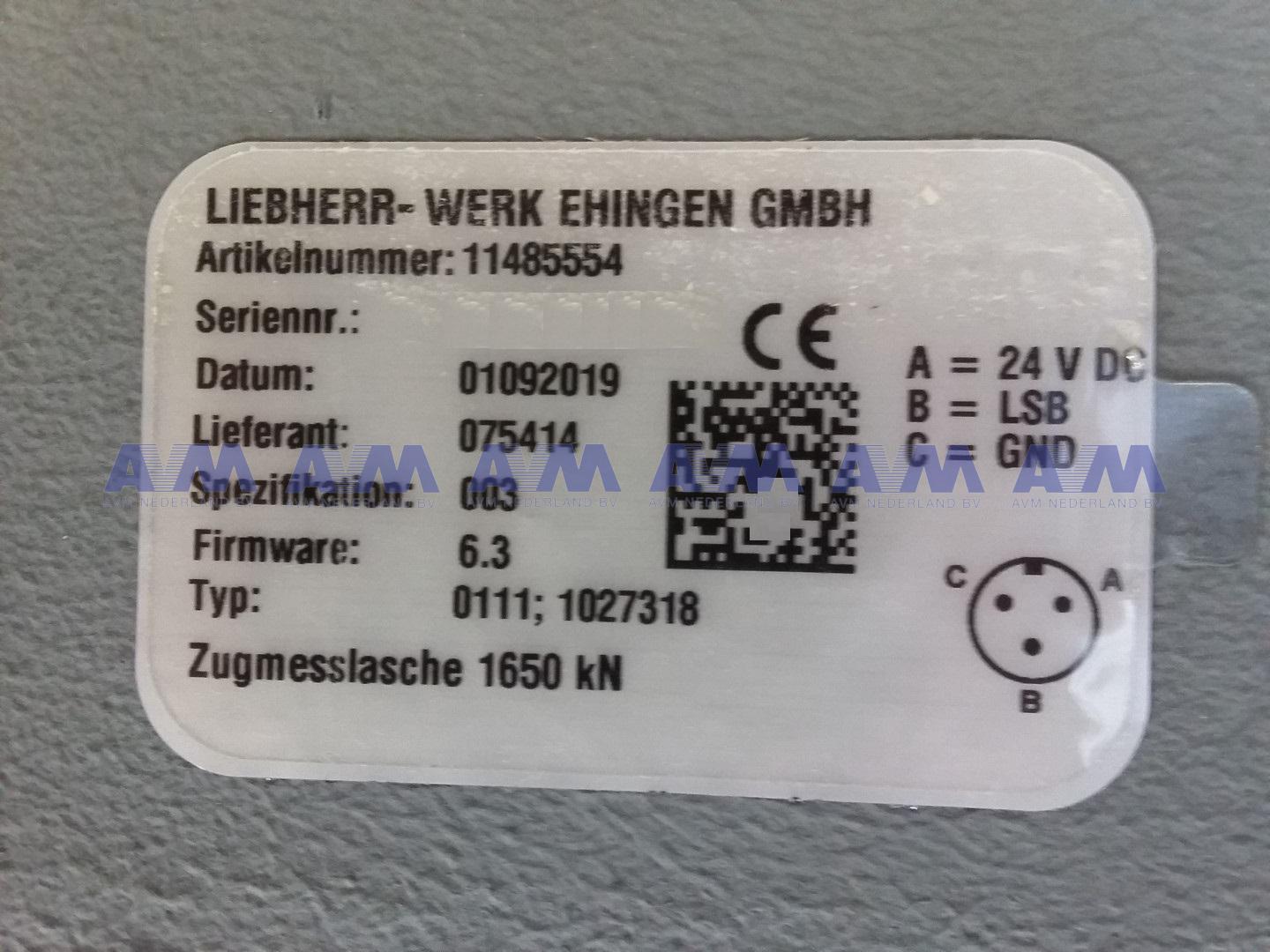 Tension Dynamometer 11485554 Liebherr