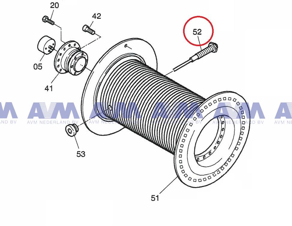 Interruptor de proximidad 51588840 Terex