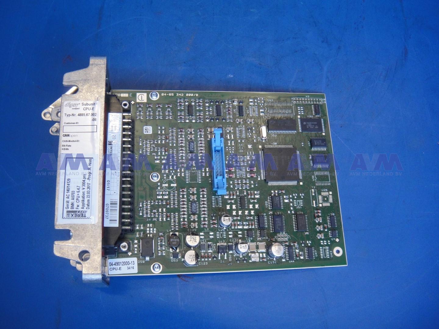 CPU Card 42234612 Tadano Demag