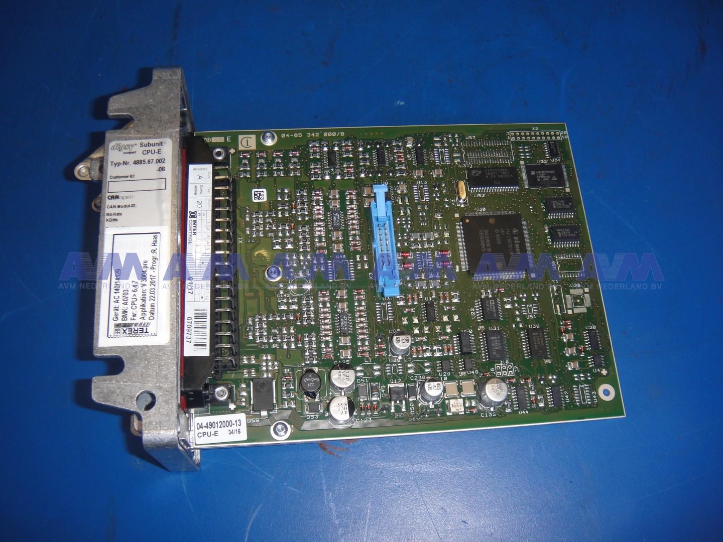 CPU Card 42234612 Tadano Demag