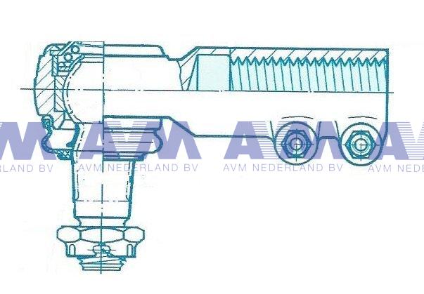 Ball joint 1524384 Volvo