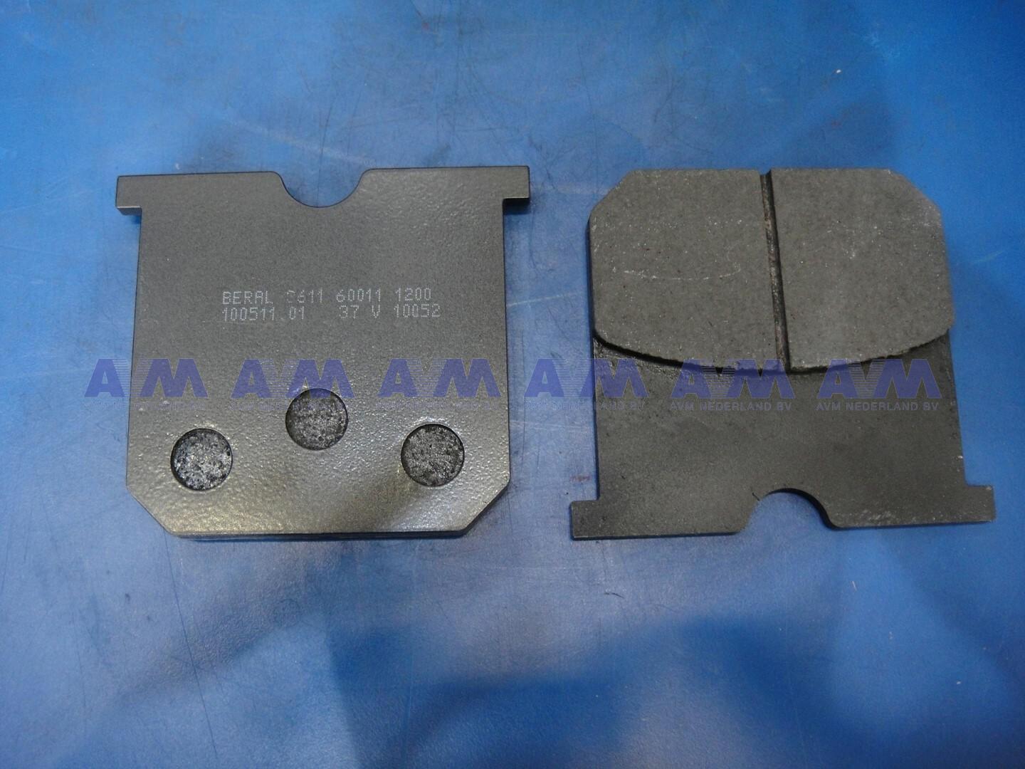 Remblokset (2 stuks) 3611 Beral