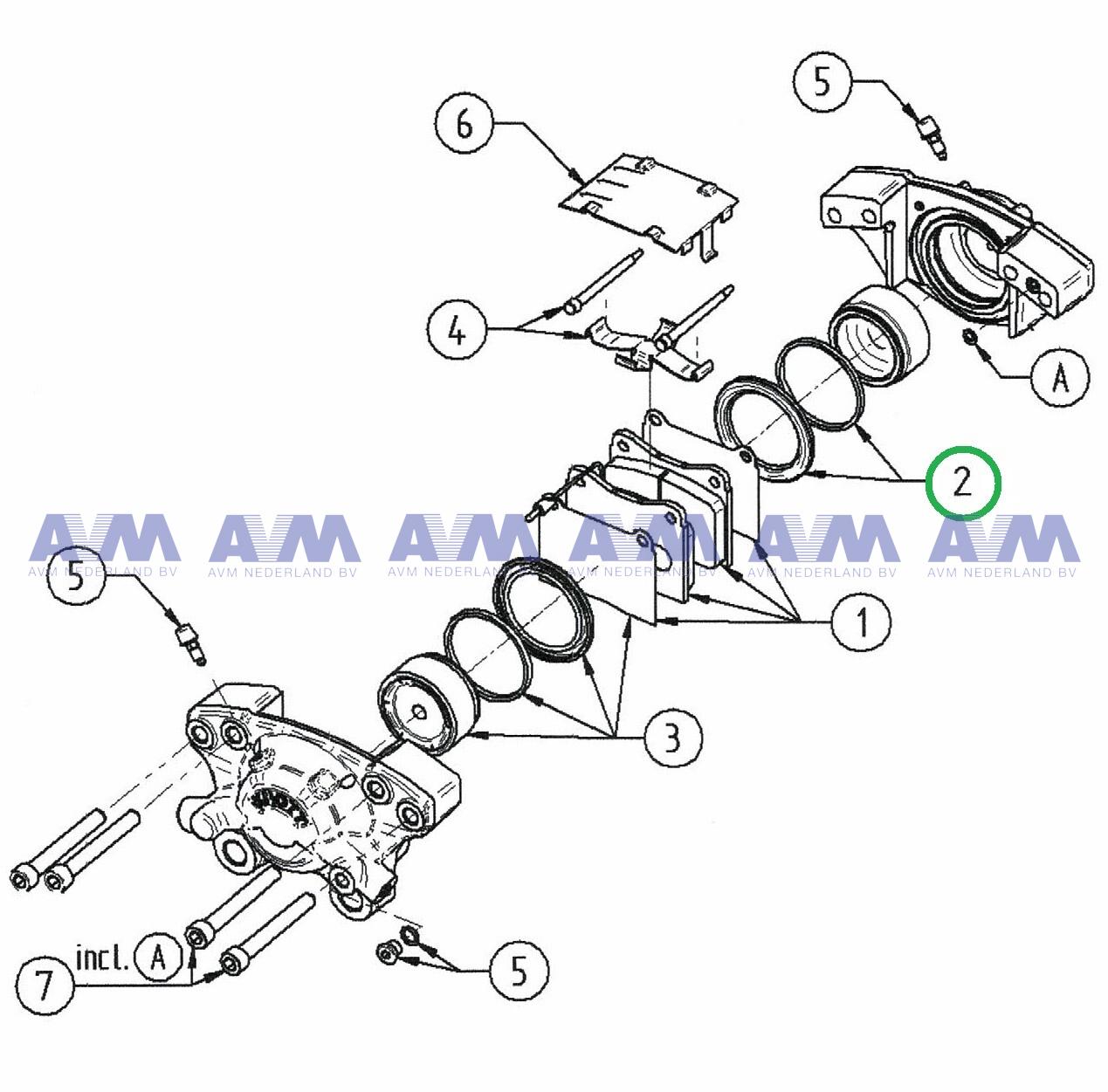 Afdichtingsset mineraal 34837.54 Knott