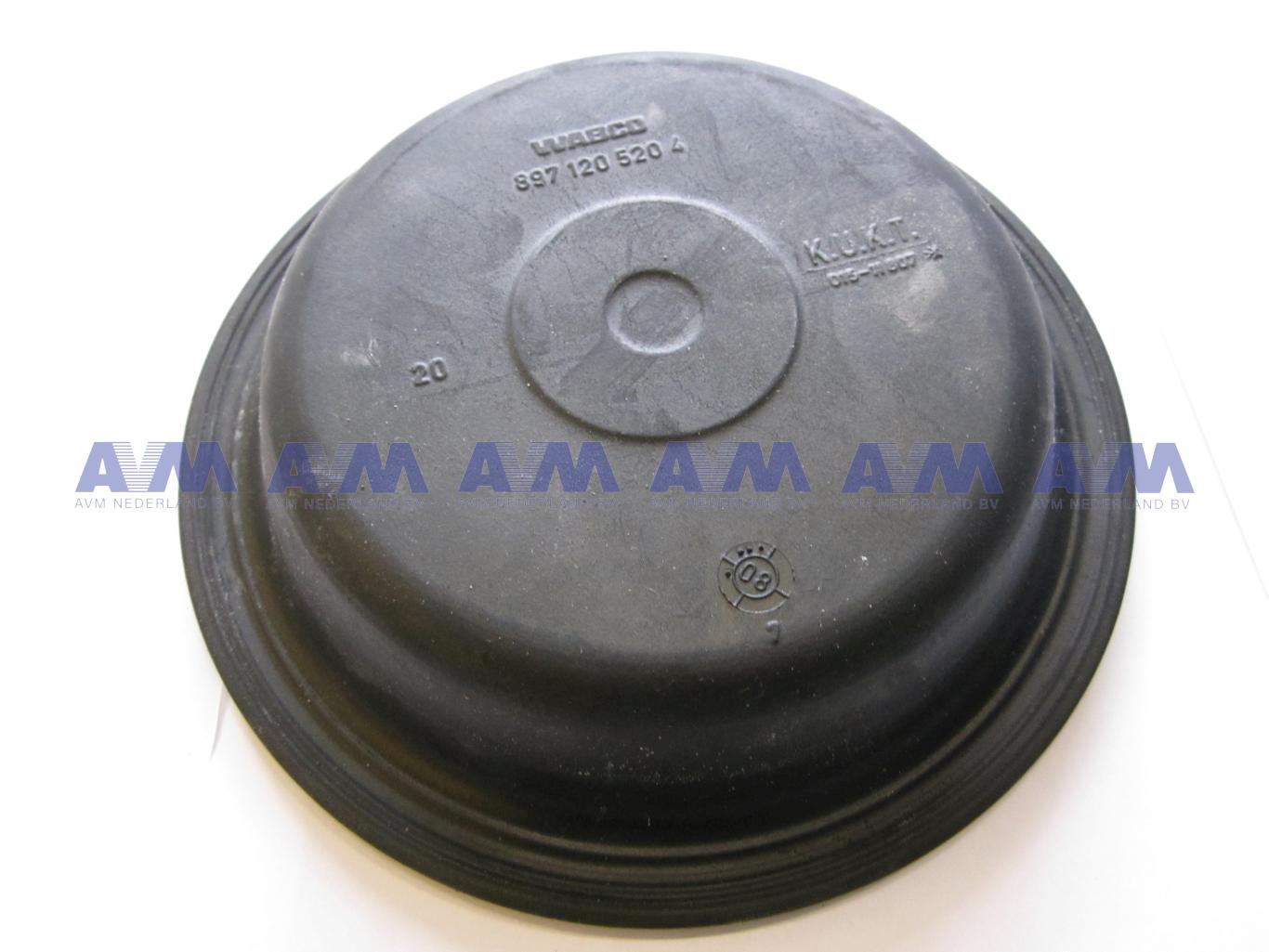 Rubber diaphram type 20 99708462441 Tadano Faun