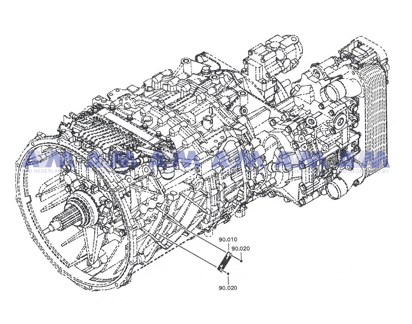 ZF-hydromedia-transmission 12 TC 2740 SO ZF