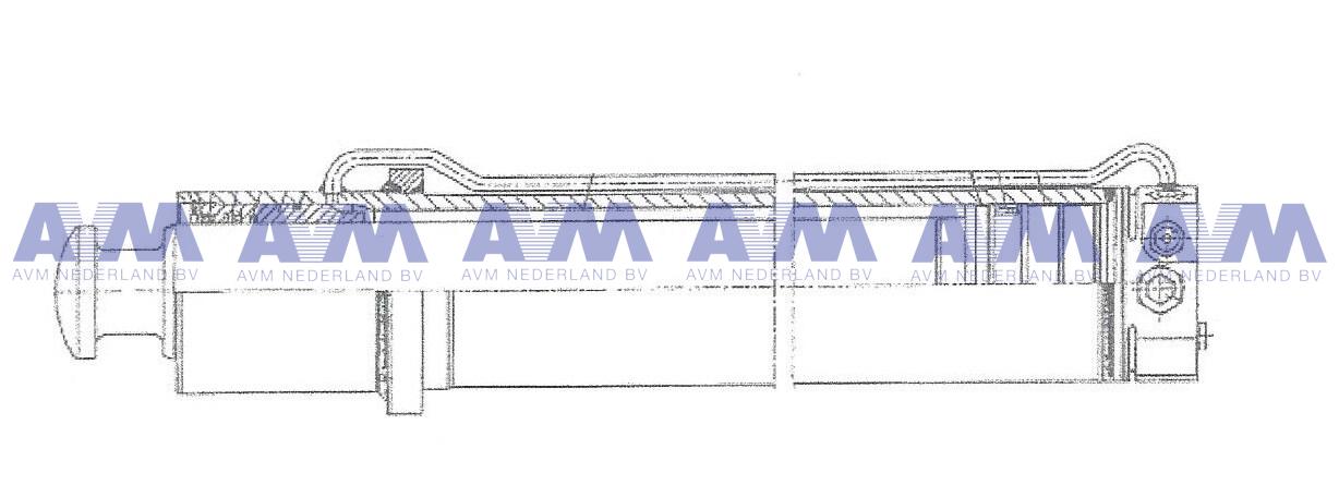 Outrigger cylinder 99707006940 Tadano Faun