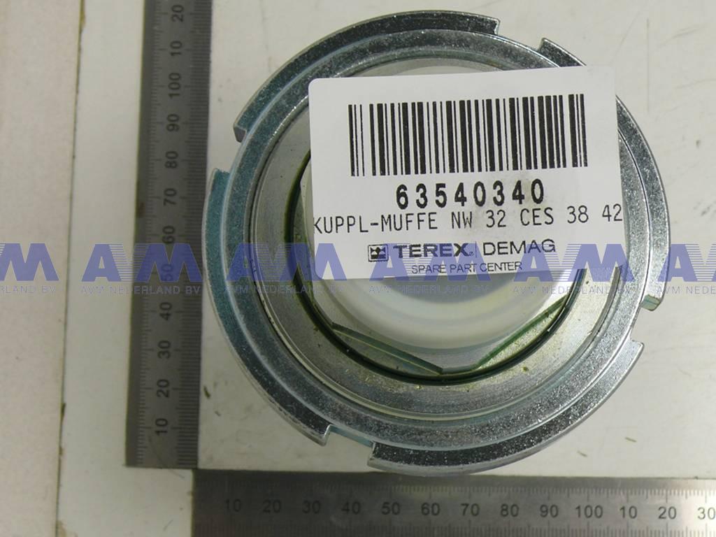 Coupling sleeve 63540340 Terex