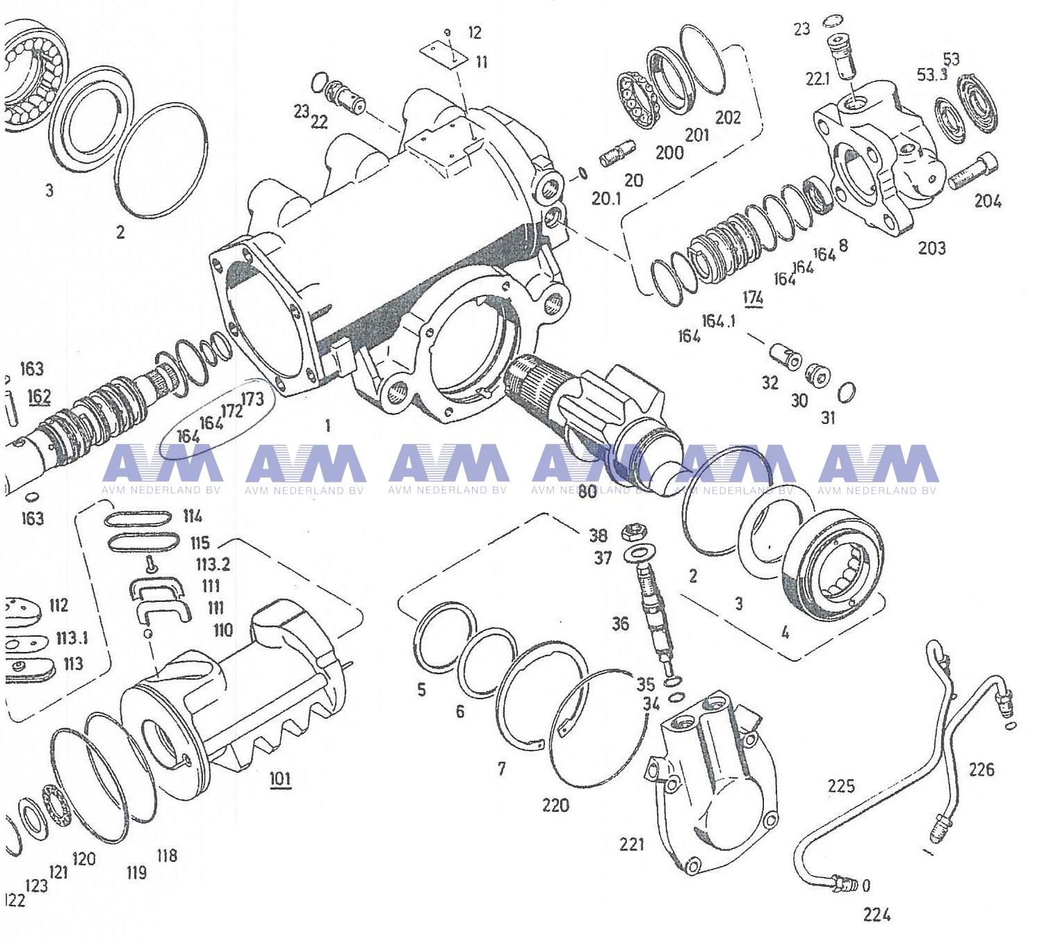 Timonera 8099955413 - 150 bar Spierings