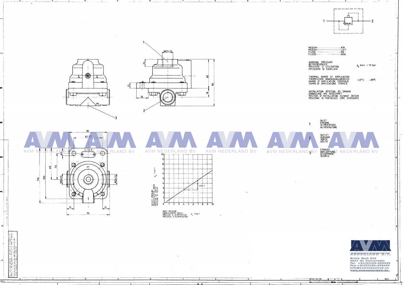 Luchtventiel 473.301.001.0 Wabco