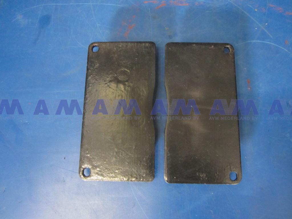 Conjunto Pastillas de freno (2 pieza) 180x90x22 mm Kobelco