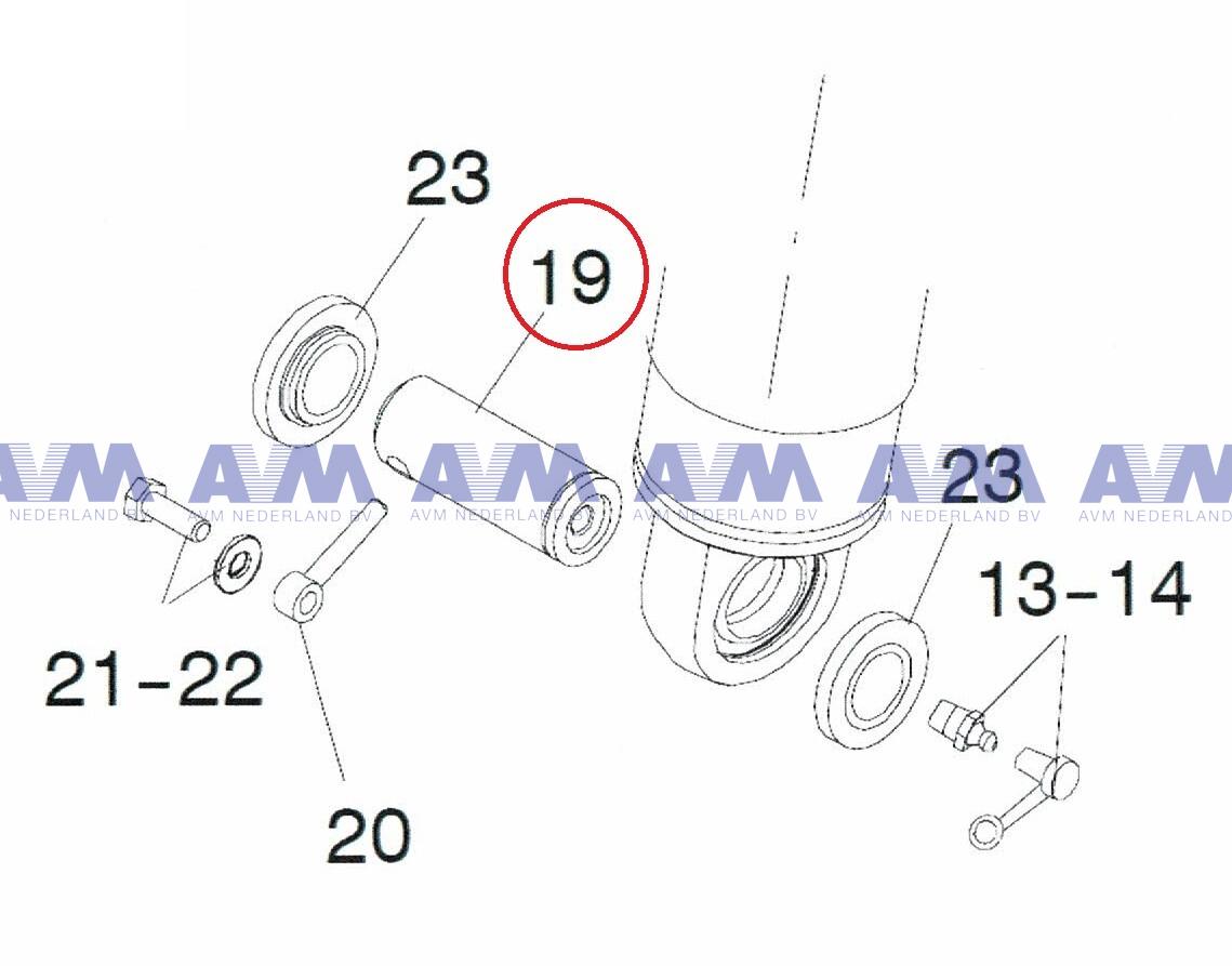 Perno D-61278--24 PPM