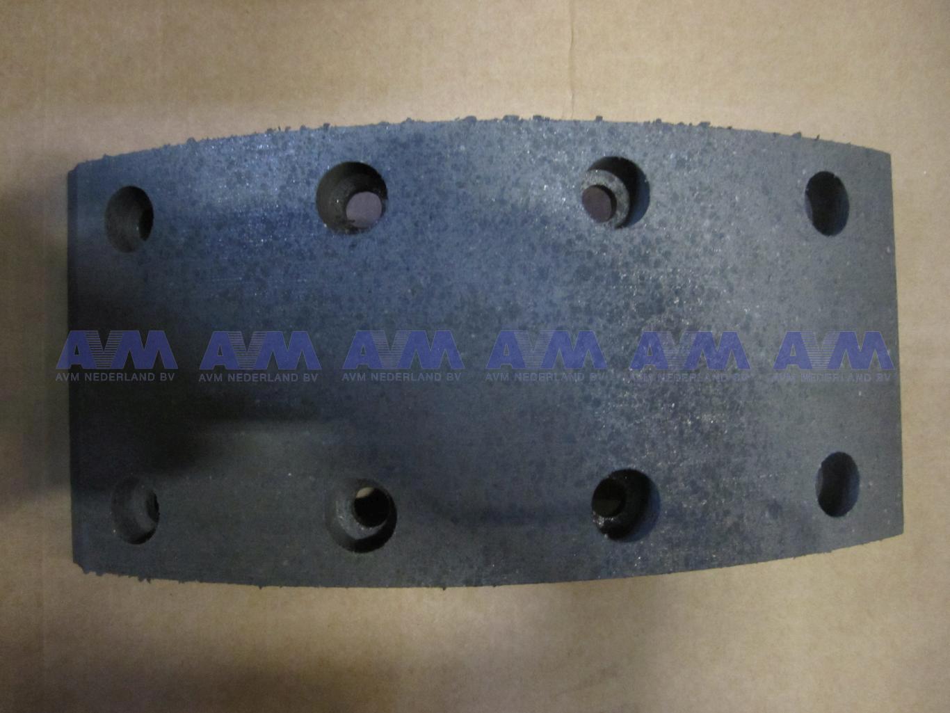 Bremsbelag 500x120 mm - 8 Loch 13.057.135 Perrot