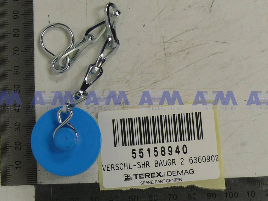 Screw plug 55158940 Terex