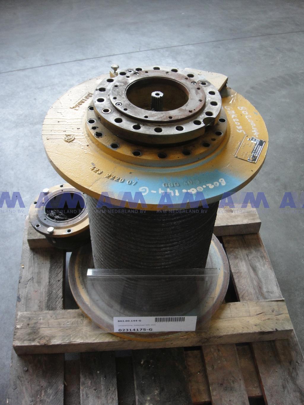 Lieraandrijving Siebenhaar GMK 2035 gebruikt 02314175-G Krupp