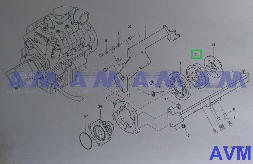 Koppeling Centaflex 3057704 Grove