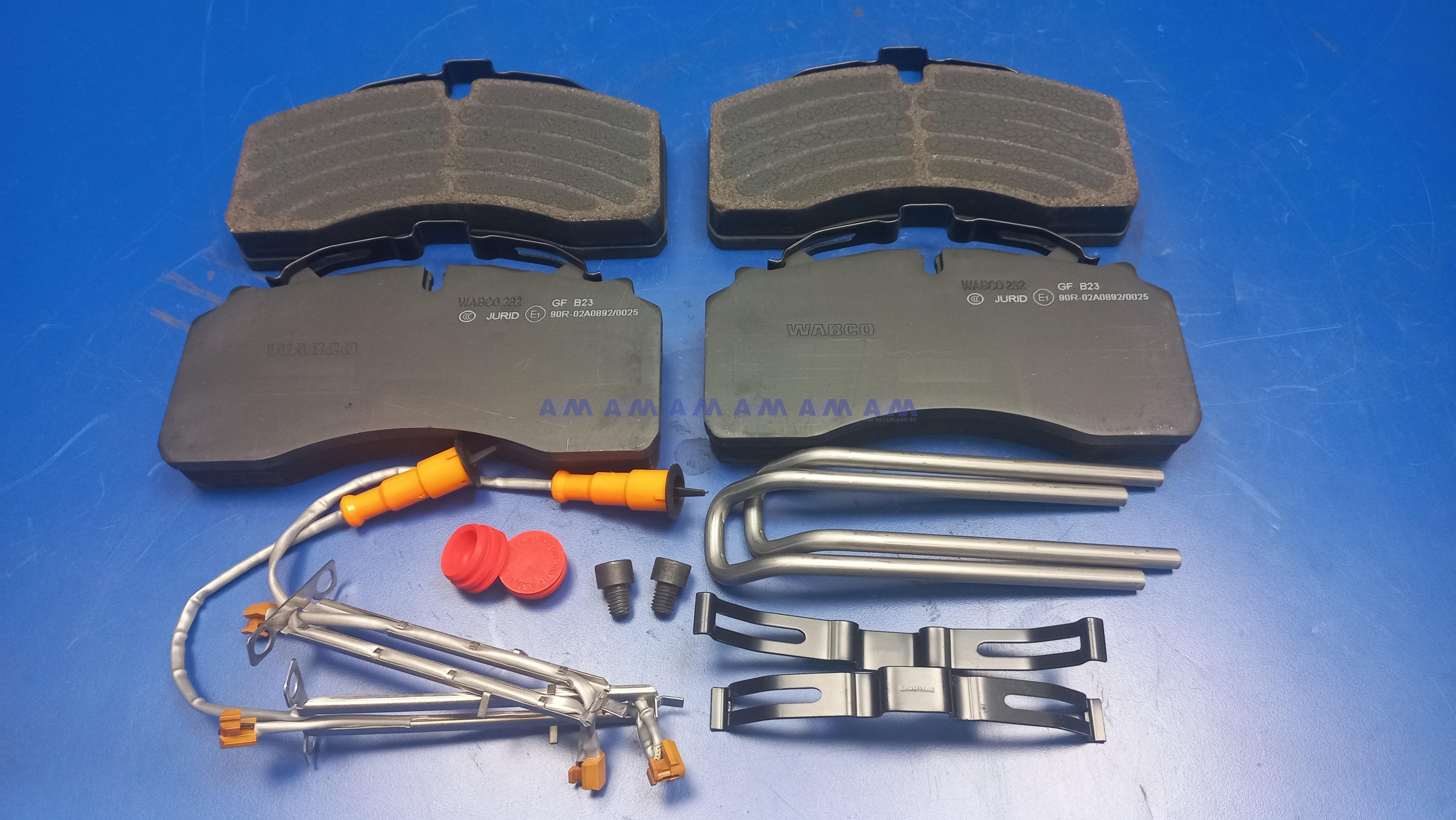 Remblokset (4 stuks)  Maxx 22 640.322.959.2 Wabco